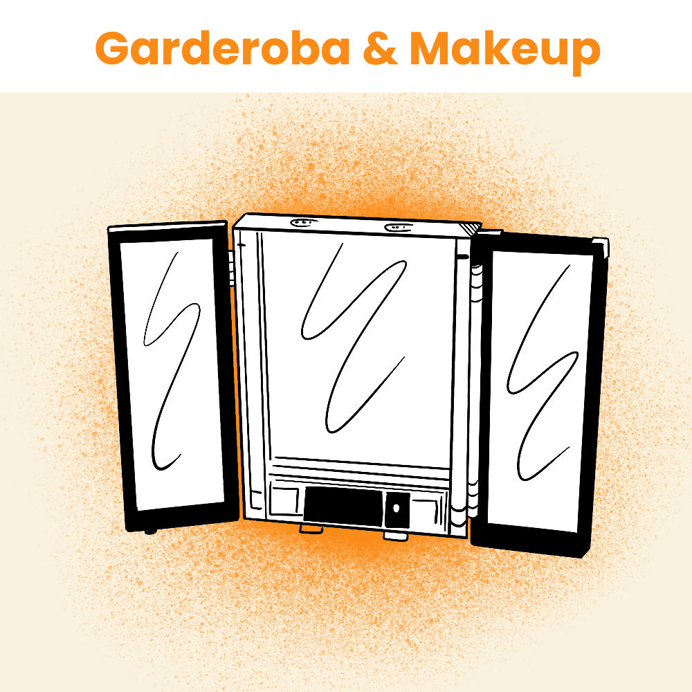 Garderoba & make-up